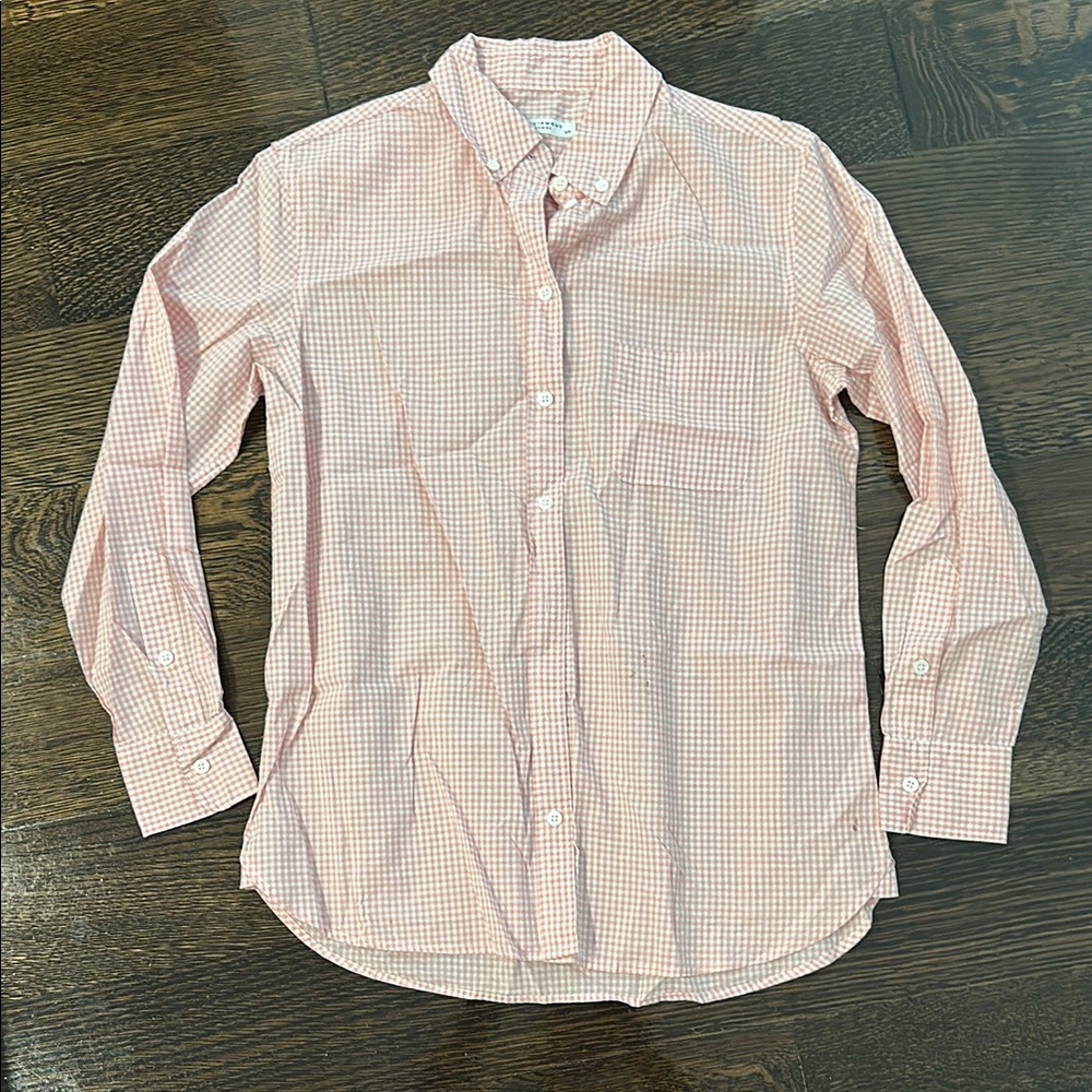 Equipment Gingham Print blouse